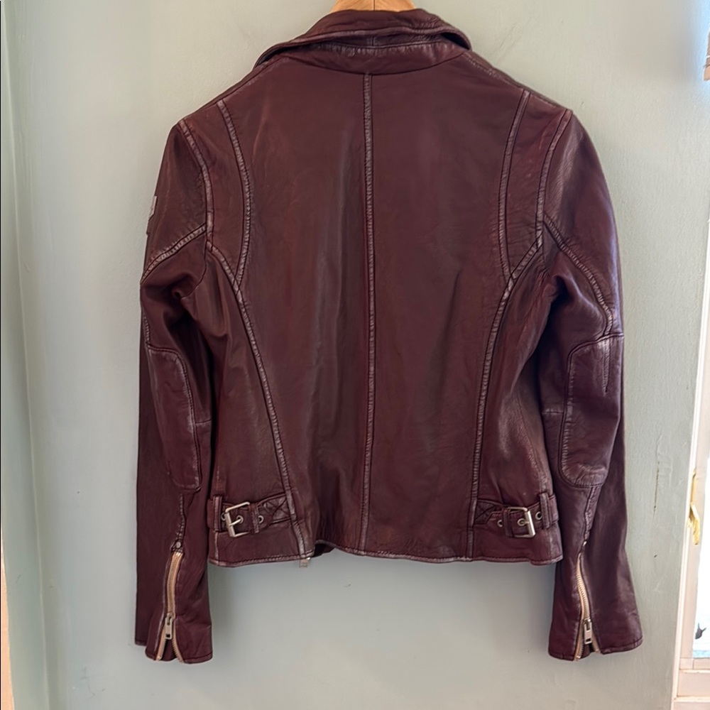 Mauritius Sofia Leather Jacket - Size 4 - image 8